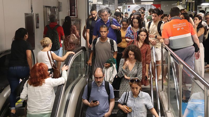 Primer dia feiner amb obres al metro de Barcelona | Miguel Pelayo