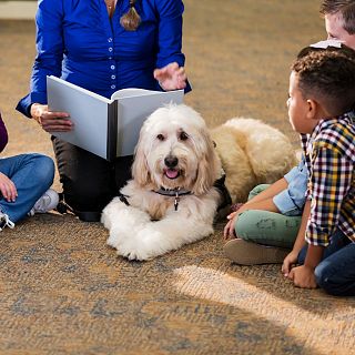 Lectura inclusiva con perros