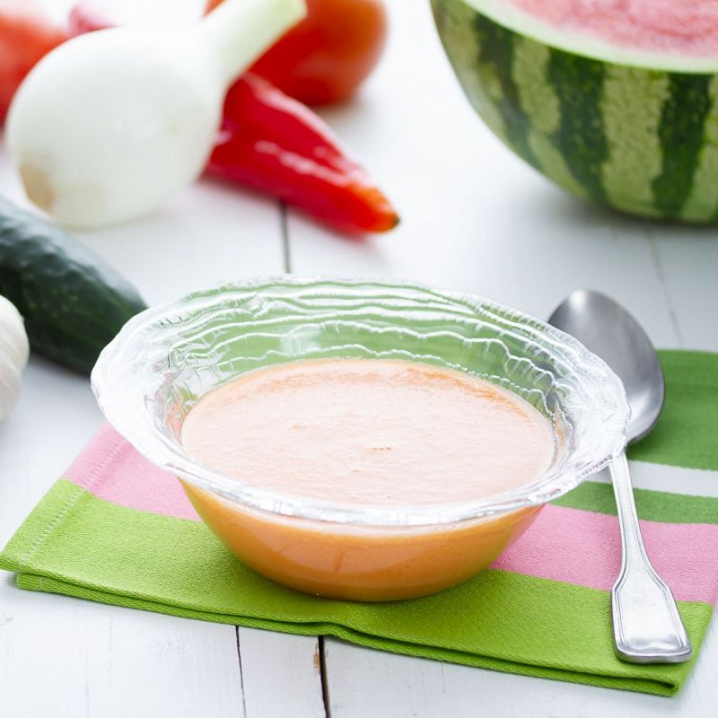 Gazpacho de sandia de la sra Webos fritos en Comer y Cantar - Comer y cantar - RNE Solo en Podcast | Escuchar