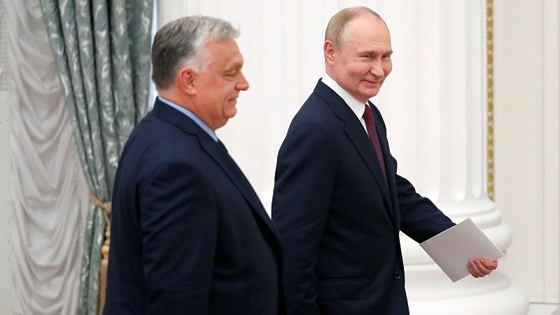 Cinco continentes - Viktor Orban se reúne con Vladimir Putin en Moscú - Escuchar ahora