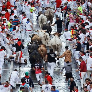 Sanfermines en RNE - Primer encierro de los Sanfermines 2024 - Escuchar ahora