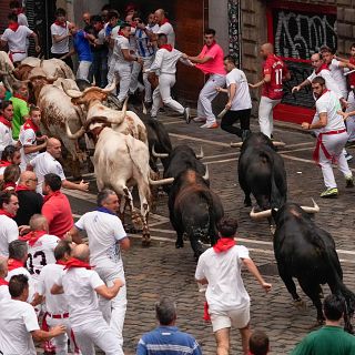 The San Fermín bull run: "You have to be really focused"