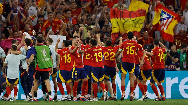 Tablero Deportivo RNE - ¿Cómo ha llegado España hasta la final de la Eurocopa? - Escuchar ahora