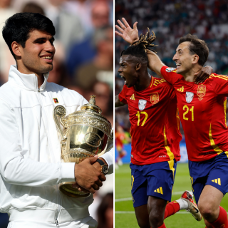 España campeona de Europa y Alcaraz reina en Wimbledon