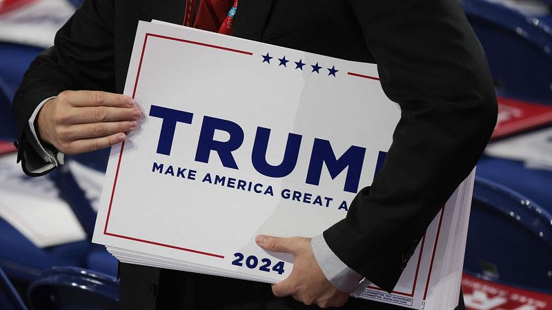 Cinco Continentes - Un eufórico Trump llega a la Convención Nacional Republicana - Escuchar ahora