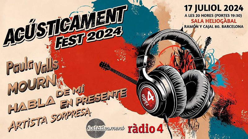 Segona edició de l'Acústicament Fest a Ràdio 4 | Escuchar