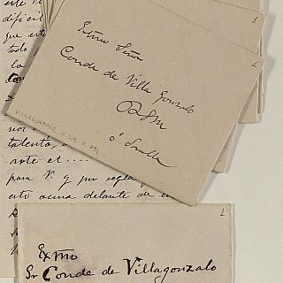 Cartas inéditas de Joaquín Sorolla en su museo