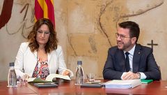 El Govern intenta desvincular la trobada entre Sánchez i Aragonès de la investidura