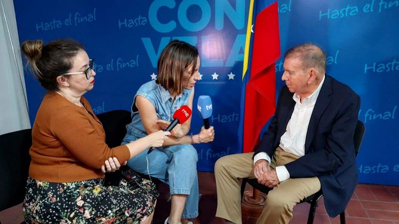 Cinco Continentes - Entrevista con Edmundo González, candidato a la presidencia de Venezuela - Escuchar ahora