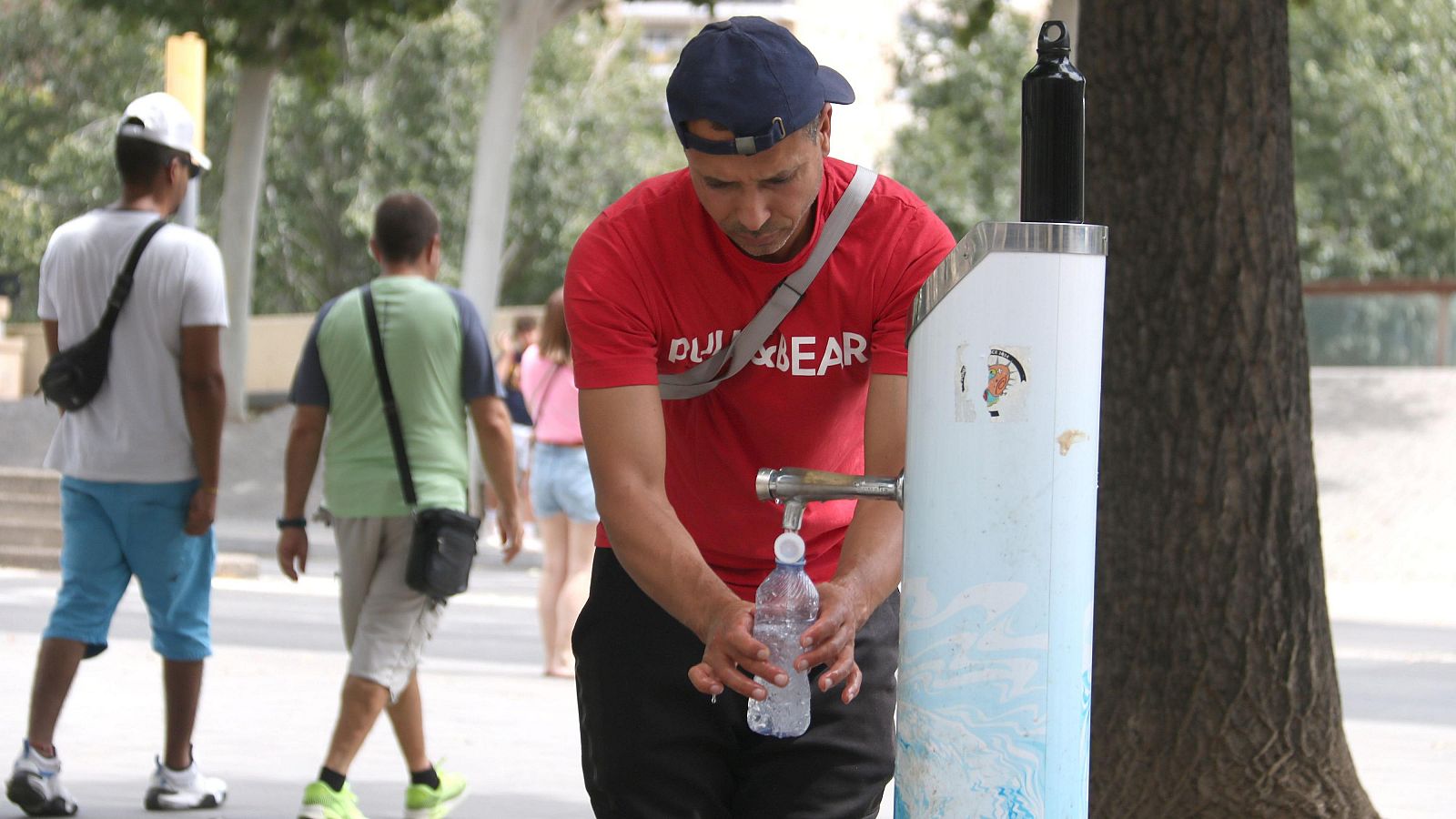 Les altes temperatures de Lleida obliguen a canviar els hàbits als ciutadans