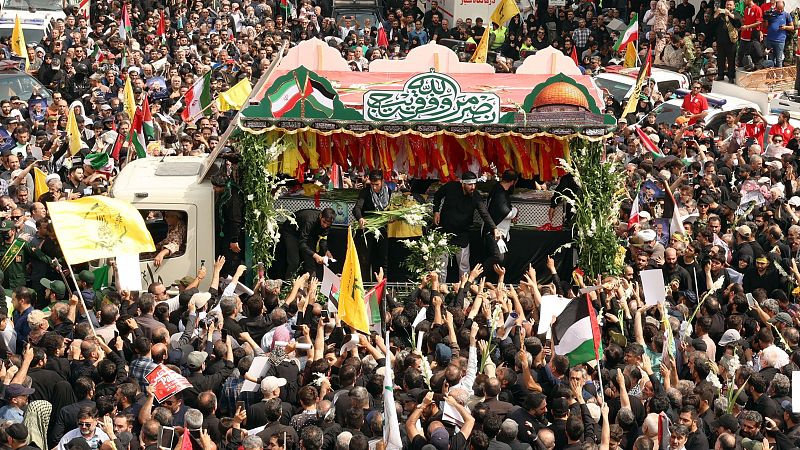 Crónica internacional -  Ismail Haniyeh, despedido en Teherán con un funeral de Estado - Escuchar ahora