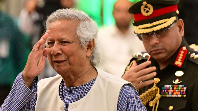 Cinco Continentes - Mohamed Yunus se pone al frente del gobierno interino de Bangladesh - Escuchar ahora