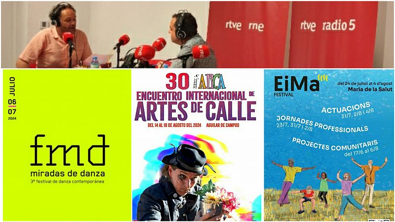 La sala - Álex Rodríguez y festivales en Maria de la Salut, Guadalajara y Aguilar de Campoo - Escuchar ahora