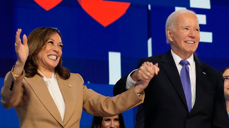 Crónica internacional - Biden entrega el Partido Demócrata a Harris - Escuchar ahora