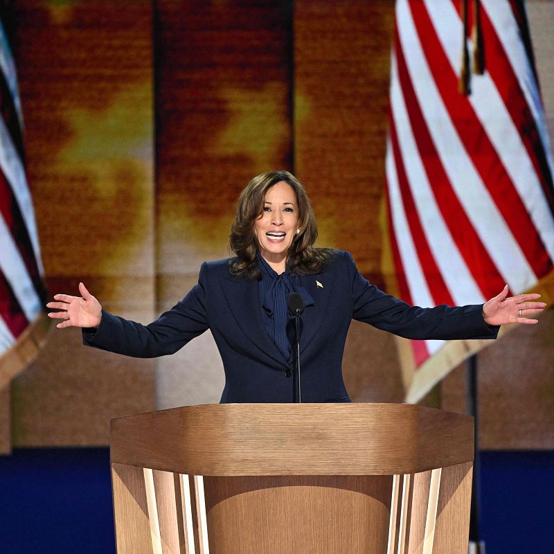 Kamala Harris, nueva candidata demócrata - Escuchar ahora.