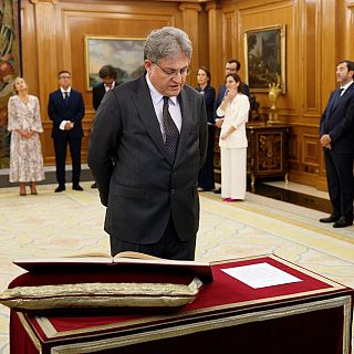 José Mª Fernández Seijo, vocal del CGPJ, celebra la elección de Perelló