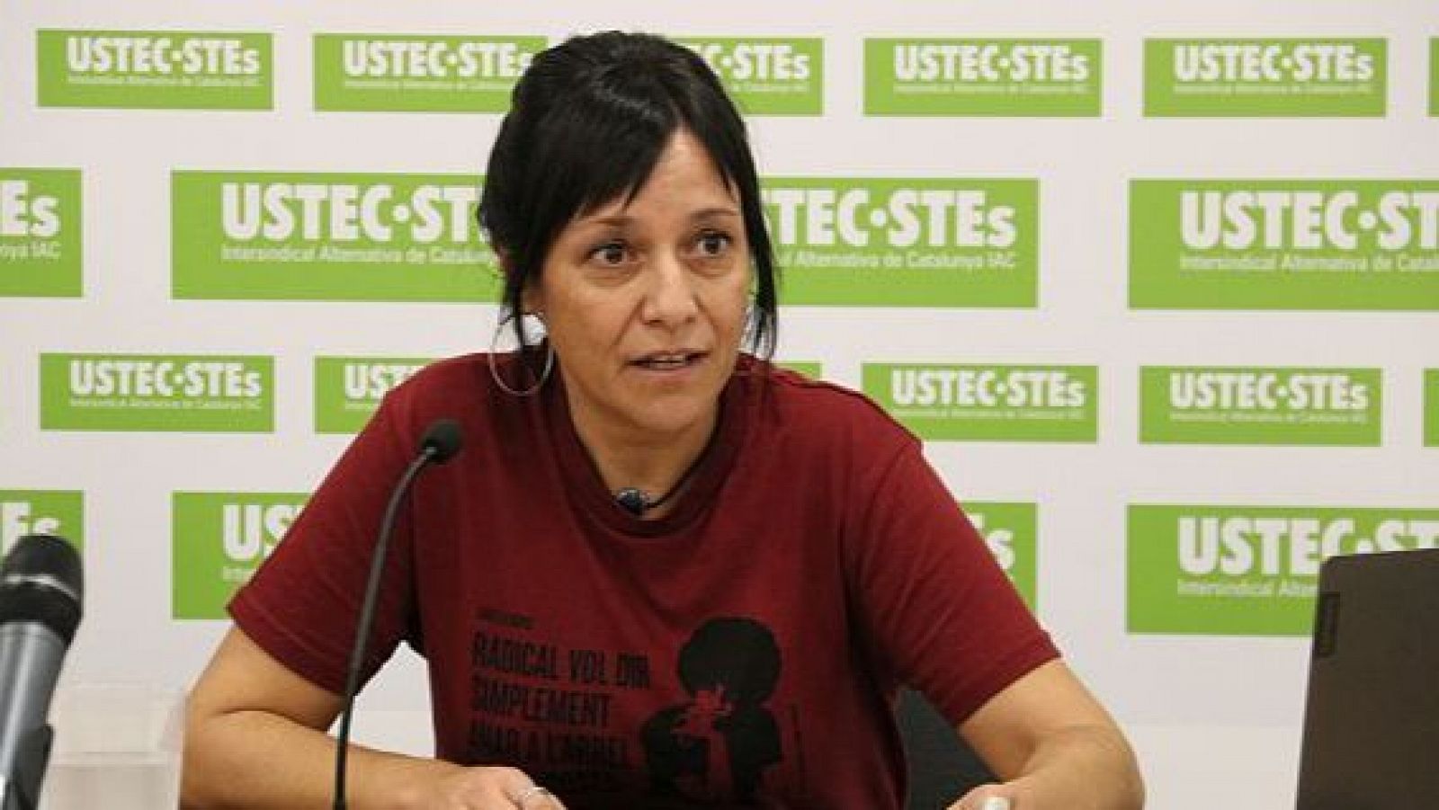 La USTEC dona un vot de confiança a la nova consellera d'Educació | OLGA RODRÍGUEZ