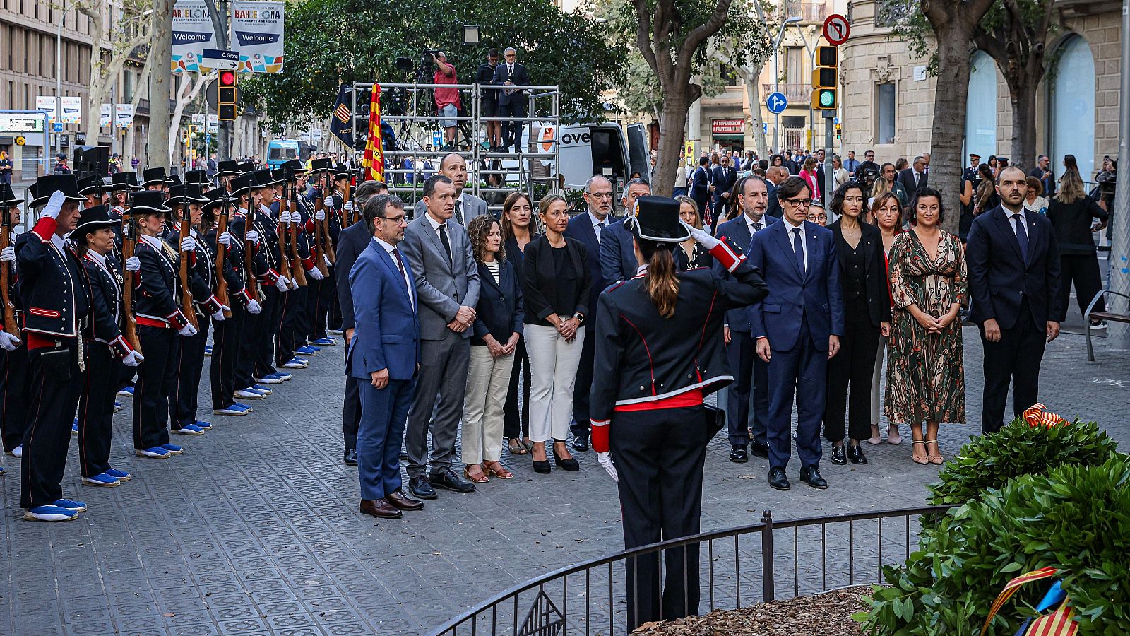 Primera Diada sense un govern independentista al capdavant de la Generalitat