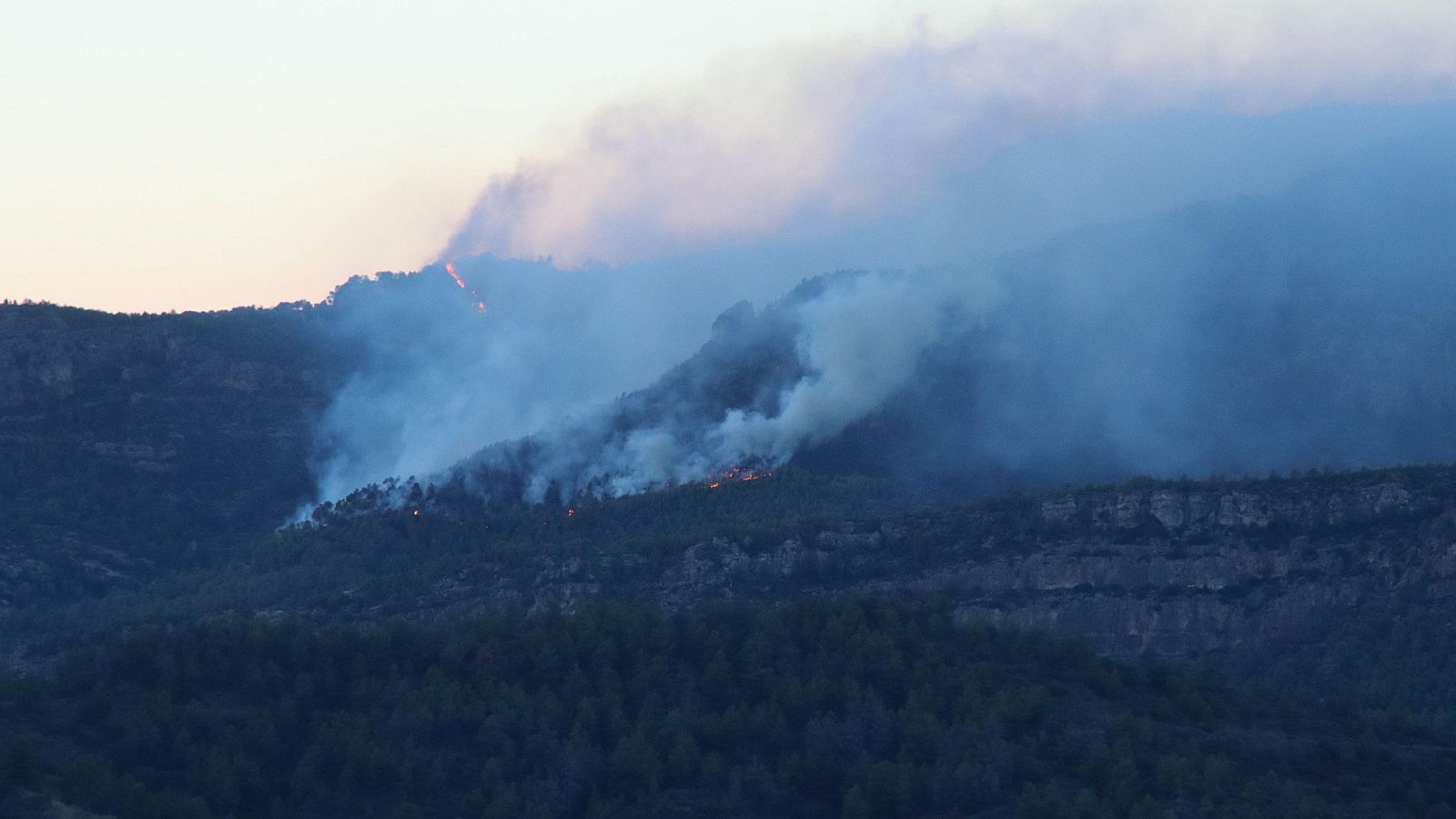 Incendis simultanis al Priorat