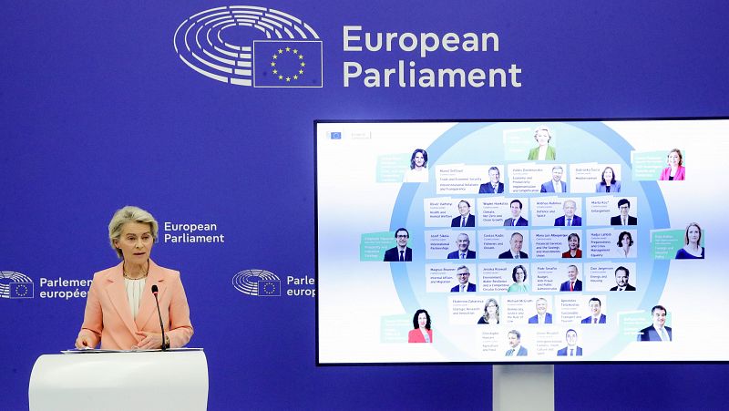 14 horas - Así es la nueva Comisión Europea de Ursula von der Leyen