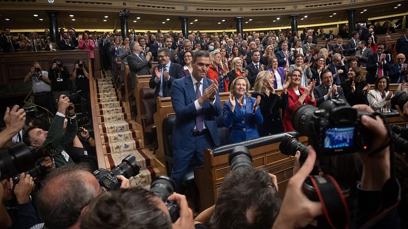 Parlamento - Debate de investidura de Pedro Sánchez - 18/11/23 - Escuchar ahora