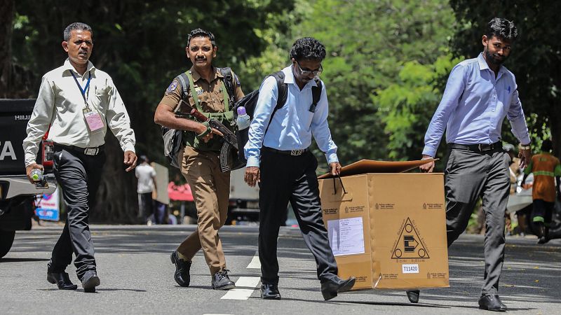 Cinco continentes - Elecciones presidenciales en Sri Lanka - Escuchar ahora