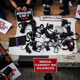 RSF denuncia los crmenes de guerra de Israel contra periodistas