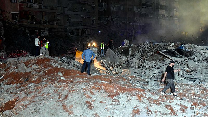 24 horas - Israel bombardea "la sede central" de Hizbulá en Beirut - Escuchar ahora