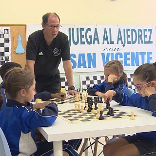 Zaragoza - El colegio San Vicente de Paúl, Medalla de Oro al pemio Escuelas de Ajedrez