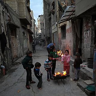 Tres generaciones palestinas exiliadas en el Líbano