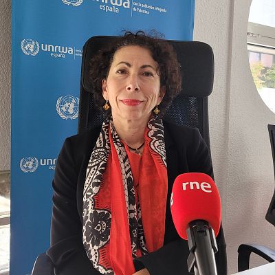 Las mañanas de RNE - Josep Cuní - Nathalie Boucly (UNRWA): \"El 90% de los gazatíes están desplazados\" - Escuchar ahora