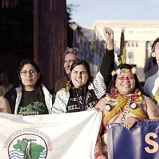 Gira por la defensa del Parque Nacional Yasuní en Ecuador