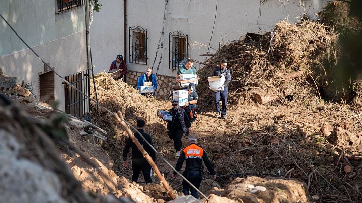 DANA: continúa la búsqueda de cinco desaparecidos en Letur