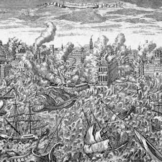 1755: Terremoto de Lisboa, Fernando VI y sublevacin guaran