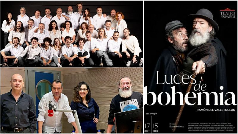 La sala - 'Luces de bohemia' en el Teatro Español: Eduardo Vasco, Ginés García Millán, María Isasi - Escuchar ahora