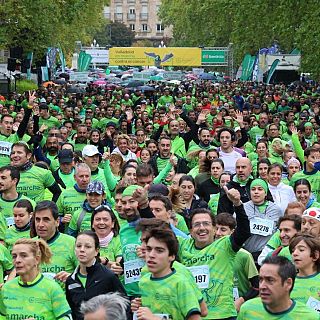 Valladolid marcha contra el cáncer