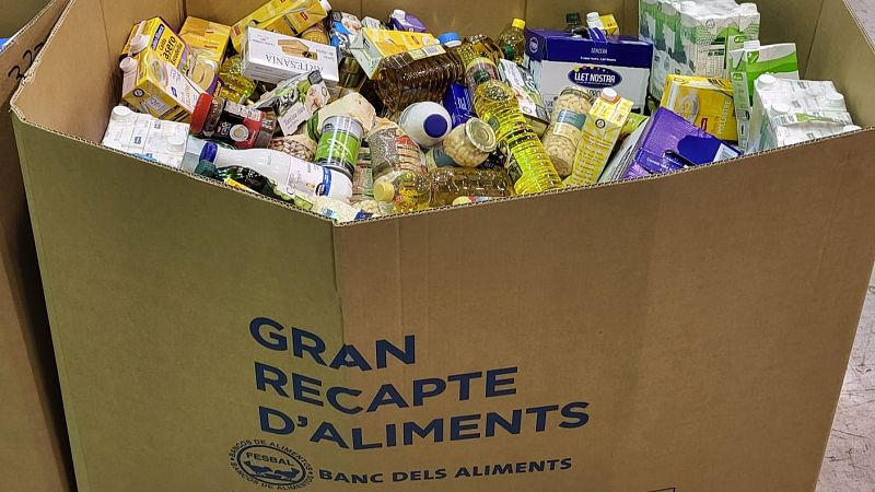 La meitat d'aliments del Gran Recapte, cap als afectats per la DANA | Marga Esparza