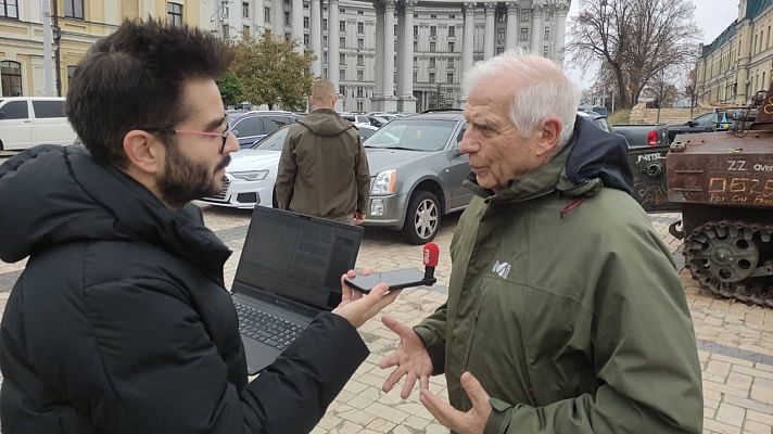 Josep Borrell sobre el conflicto en Ucrania: \"Hemos mantenido una unidad remarcable\" - Escuchar ahora