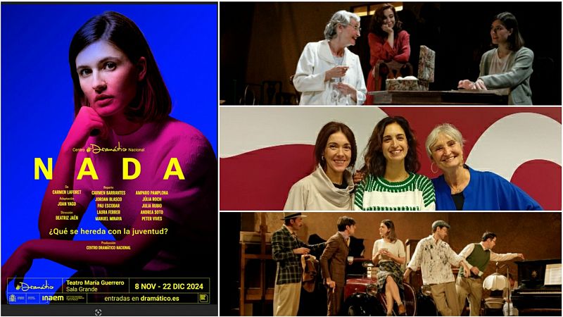 La sala - 'Nada', de Carmen Laforet: Beatriz Jaén, Amparo Pamplona, Carmen Barrantes - Escuchar ahora