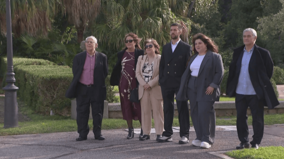 Foto de famlia dels guardonats als Premis Ondas