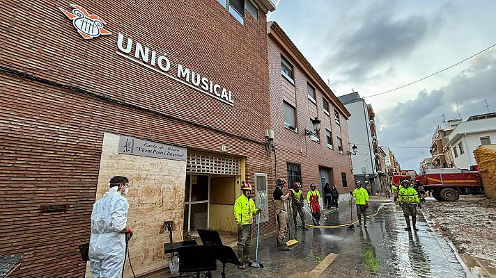 24 horas - Unió Musical de Paiporta: \"Las iniciativas nos llenan de fuerza para tirar adelante\" - Escuchar ahora