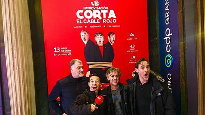 La sala - Algn cmico en La sala? Los artfices de 'Corta el cable rojo' con Jorge Garca Palomo - Escuchar ahora