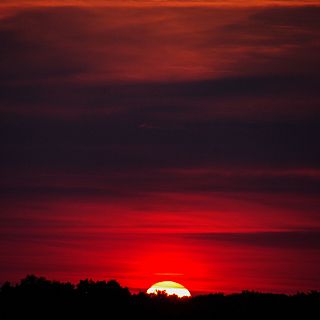 Por qu el atardecer es rojo?