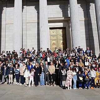 Día de la Infancia: los niños se convierten en diputados por un día en el Congreso