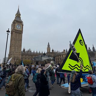 Movilización contra la contaminación del agua en el Reino Unido