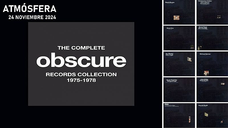 Atmósfera - The Complete Obscure Records Collection - 24/11/24 - escuchar ahora