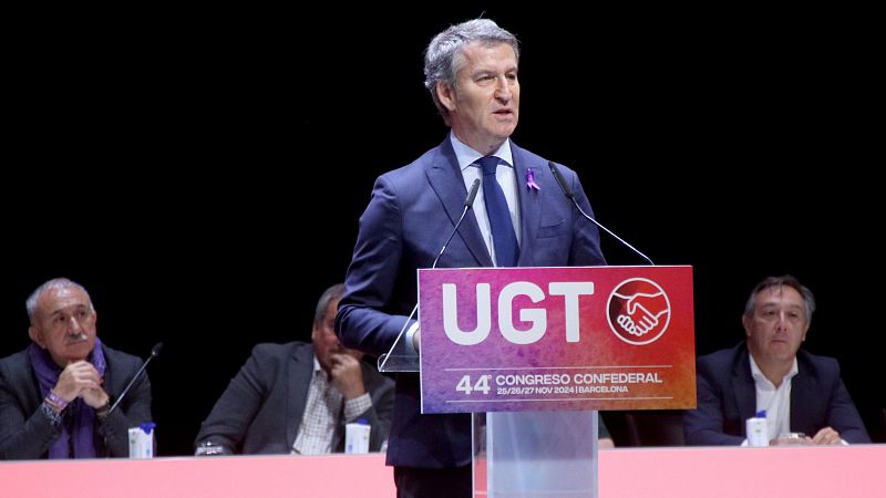 Feijóo reclama el suport de la UGT a la llei de conciliació del PP