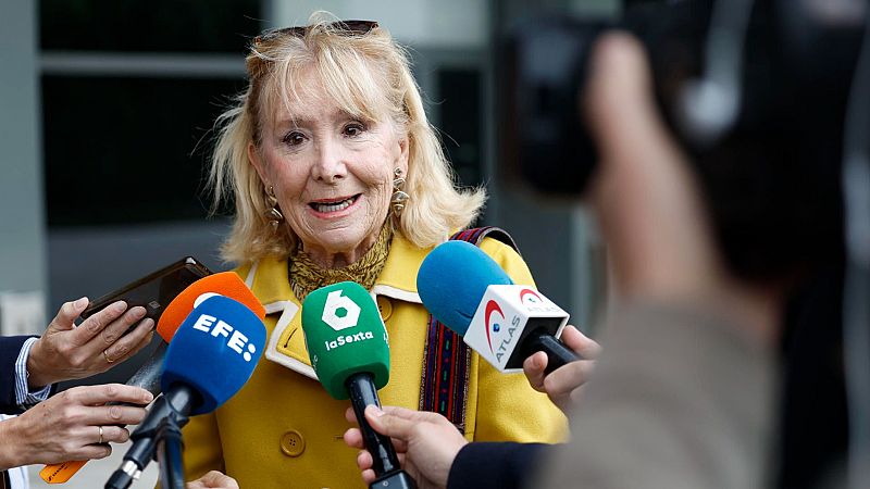 24 horas RNE - Esperanza Aguirre: "Ayer Juan Lobato resistía, hoy se ha rendido" - Escuchar ahora