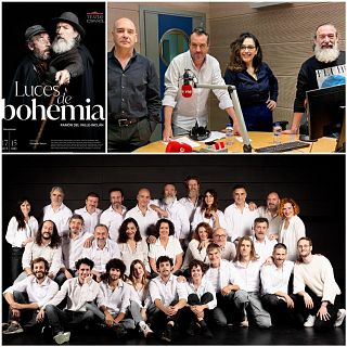 'Luces de bohemia', con Gines Garc�a Mill�n y 24 int�rpretes, y el 'o�' andaluz de Alessandra Garc�a
