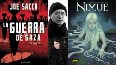 Territorio 9 - Entrevista a Joe Sacco por "La guerra en Gaza" | Aldara Prado y su "Nimue"
